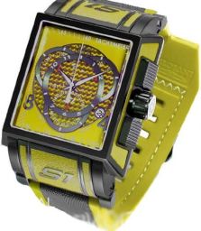 Invicta S1 Rally Chronograph Yellow Dial Stainless Steel Men's Watch 11695
