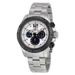Invicta Speedway Chronograph Silver Dial Stainless Steel Men's watch