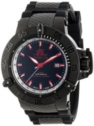 Invicta Subaqua Black Dial Black Polyurethane Men's Watch 13919