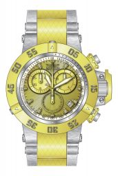 Invicta Subaqua Chronograph Gold and Silver Dial Two-tone Men's Watch 15949
