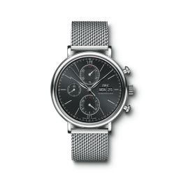 IWC Portofino Chronograph Black / Milanese (IW3910-10)