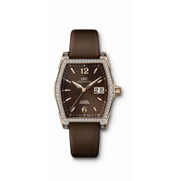 IWC Da Vinci Automatic Midsize Red Gold Precious Stones Brown (IW4523-21)