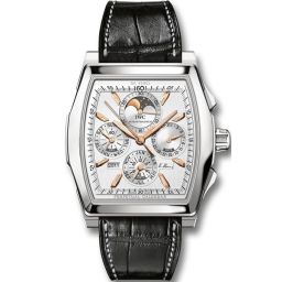 IWC Da Vinxi Perpetual Calendar Edition Kurt Klaus Stainless Steel Men's Watch IW376207