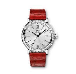 IWC Portofino Silver Dial Diamond Automatic Men's Watch 4581-09