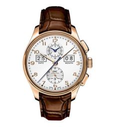 IWC Portugieser Perpetual Calendar 18K Rose Gold Automatic Men's Watch IW397203