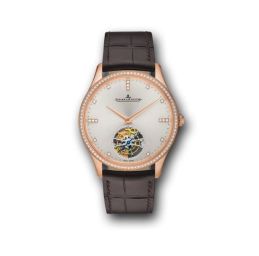 Jaeger LeCoultre Master Ultra Thin Tourbillon Silver Dial Automatic Men's Watch Q1322401