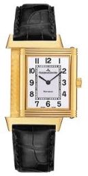 Jaeger LeCoultre Reverso Classique White Dial Leather Men's Watch 251.14.11