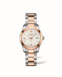 Longines Conquest Classic Automatic 30 Two Tone Silver (L2.285.5.76.7)