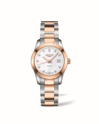 Longines Conquest Classic Automatic 30 Two Tone MOP (L2.285.5.87.7)