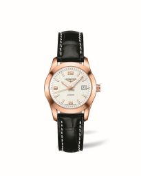 Longines Conquest Classic Automatic 30 Pink Gold Silver (L2.285.8.76.3)