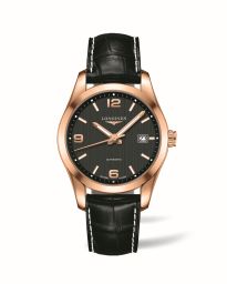Longines Conquest Classic Automatic 40 Pink Gold Black (L2.785.8.56.3)