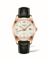 Longines Conquest Classic Automatic 40 Pink Gold Silver (L2.785.8.76.3)