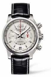 Longines Admiral Chronograph Silver Strap (L3.666.4.76.2)