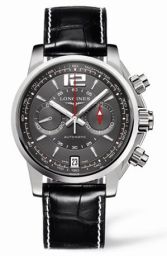 Longines Admiral Chronograph Grey Leather (L3.666.4.79.2)