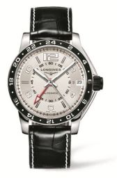 Longines Admiral GMT Ivory Black (L3.668.4.76.0)