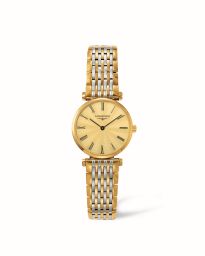 Longines La Grande Classique Quartz 24 Two Tone Yellow Roman (L4.209.2.41.7)
