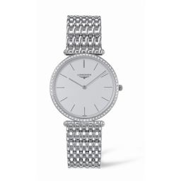 Longines La Grande Classique 33 Quartz White Gold Diamond (L4.691.7.72.6)
