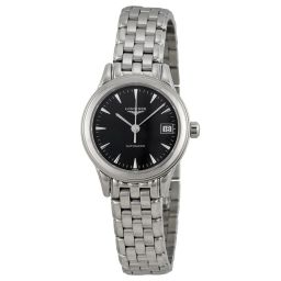 Longines Flagship Automatic Black Dial Stainless Steel Ladies Watch L42744526