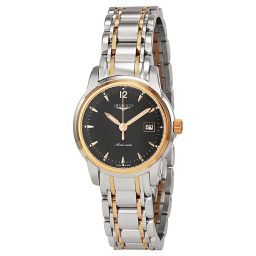 Longines Saint Imier Black Dial Two-tone Ladies Watch L25635527