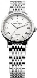 Maurice Lacroix Les Classiques Tradition White Dial Ladies Automatic Stainless Steel Watch LC6063-SS002-110