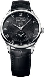 Maurice Lacroix Masterpiece Tradition Black Dial Automatic Men's Watch MP6707-SS001-310