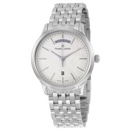 Maurice Lacroix Silver Dial Stainless Steel Men's Watch LC1007-SS002-130