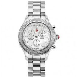 Michele Jetway Stainless Steel Ladies Watch MWW17C000007