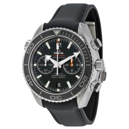 Omega Seamaster Planet Ocean Chrono Black Dial Rubber Men's Watch 232.32.46.51.01.003