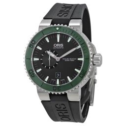 Oris Aquis Automatic Black Dial Stainless Steel Black Rubber Men's Watch 743-7673-4157RS
