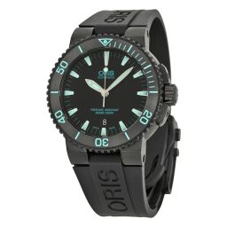 Oris Aquis Date Automatic Black Dial Black Rubber Men's Watch 733-7653-4725RS