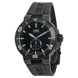 Oris Aquis Diver Automatic Black Dial Titanium Black Rubber Men's Watch 739-7674-7754RS