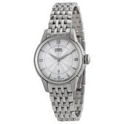 Oris Artelier Silver Dial Stainless Steel Ladies Watch 561-7687-4071MB