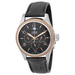Oris Big Crown Complication Black Guilloche Dial Automatic Men's Watch 01 582 7627 4364-07 5 20 76FC