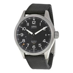 Oris Big Crown Pro Pilot Automatic Black Dial Black Textile Men's Watch 748-7710-4164BLKFS