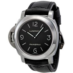 Panerai Luminor Base Black Dial Mechanical Men's Watch PAM00219