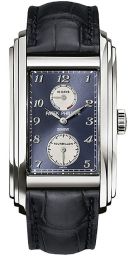 Patek Philippe 10 Day Tourbillion Blue Dial Alligator Leather Men's Watch 5101G