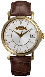 Patek Philippe Calatrava Automatic Opaline Dial 18 kt Yellow Gold Men's Watch 5153J