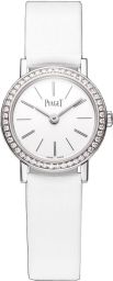 Piaget Altiplano White Dial White Satin Ladies Watch G0A36532