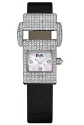 Piaget Miss Protocole 18k White Gold & Diamond Watch GOA25022