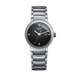 Rado Centrix Automatic Black Dial Stainless Steel Ladies Watch R30940703