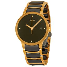 Rado Centrix Jubile Black Dial Black Ceramic Men's Watch R30554712
