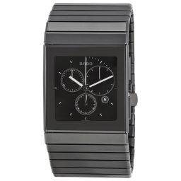 Rado Ceramica XL Chronograph Black Matte Ceramic Men's Watch R21715152