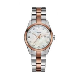 Rado Hyperchrome Quartz MOP Dial Two-tone Ladies Watch R32976902