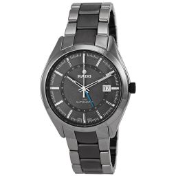 Rado HyperChrome XL Grey Dial Grey Ceramic Bracelet and Case Men's Watch R32165102