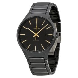Rado True Black Dial Black Ceramic Men's Watch R27056162