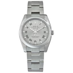 Rolex Airking Grey Dial Domed Bezel Men's Watch 114200GYRO