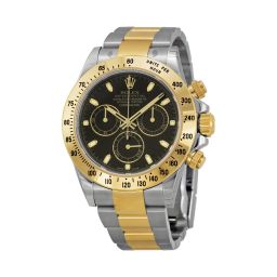 Rolex Cosmograph Daytona Black Index Dial Oyster Bracelet Men's Watch 116523BKSO