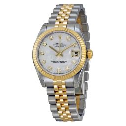 Rolex Datejust Mother of Pearl Dial Automatic Stainless Steel and 18kt Gold Ladies Watch 178273MDJ