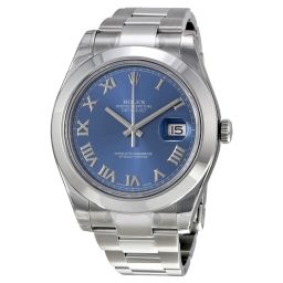 Rolex Datejust II Blue Dial Stainless Steel Men's Watch 116300