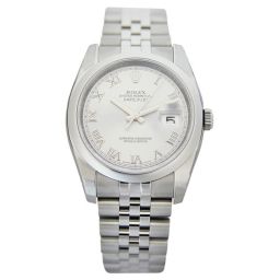 Rolex Datejust Silver Roman Dial Jubilee Bracelet Men's Watch 116200SRJ